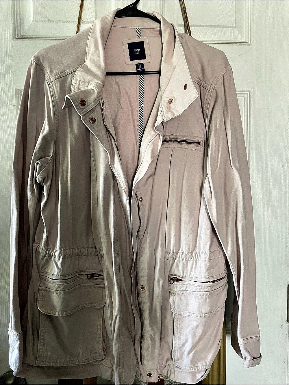 Gap Utility Jacket in Pink Size XL Like New